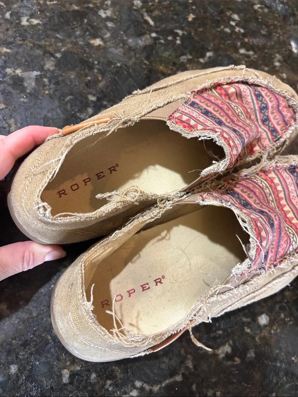 Roper Daisy slip on shoes! Size  9